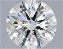 Natural Diamond 0.80 Carats, Round with Excellent Cut, J Color, I1 Clarity and Certified by IGI