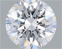 Natural Diamond 0.40 Carats, Round with Excellent Cut, E Color, VS1 Clarity and Certified by IGI
