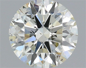 Foto Diamante Natural 0.72 quilates, Redondo , Color L, claridad SI2 y certificado IGI de