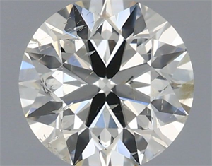 Picture of Natural Diamond 0.70 Carats, Round with Excellent Cut, J Color, SI2 Clarity and Certified by IGI