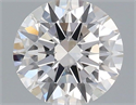 Natural Diamond 0.42 Carats, Round with Excellent Cut, I Color, VVS1 Clarity and Certified by IGI