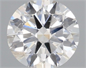 Natural Diamond 0.40 Carats, Round with Excellent Cut, I Color, SI2 Clarity and Certified by IGI
