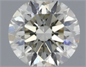 Natural Diamond 0.40 Carats, Round with Excellent Cut, K Color, VS2 Clarity and Certified by IGI