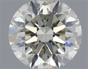 Picture of Natural Diamond 0.40 Carats, Round with Excellent Cut, K Color, VS2 Clarity and Certified by IGI