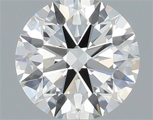 Picture of Natural Diamond 0.41 Carats, Round with Excellent Cut, H Color, SI1 Clarity and Certified by IGI