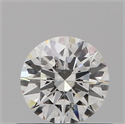 Diamante Natural 0.40 quilates, Redondo , Color H, claridad I1 y certificado GIA