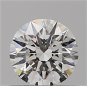 Natural Diamond 0.52 Carats, Round with Excellent Cut, G Color, VS2 Clarity and Certified by GIA