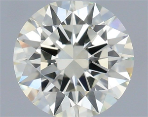 Picture of Natural Diamond 0.40 Carats, Round with Excellent Cut, K Color, VVS2 Clarity and Certified by IGI