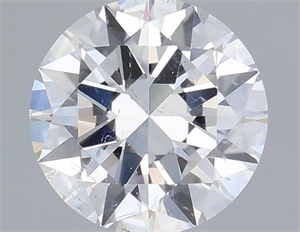 Foto Diamante Natural 0.40 quilates, Redondo , Color F, claridad SI2 y certificado IGI de