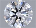 Lab Grown Diamond 1.02 Carats, Round with Ideal Cut, E Color, VVS1 Clarity and Certified by IGI
