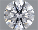 Lab Grown Diamond 1.02 Carats, Round with Ideal Cut, E Color, VVS1 Clarity and Certified by IGI