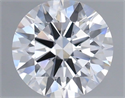 Lab Grown Diamond 1.00 Carats, Round with Ideal Cut, D Color, VVS1 Clarity and Certified by IGI