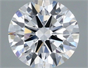 Del inventario de diamantes de laboratorio, 0.87 quilates, Redondo , Color D, claridad VVS2 y certificado IGI