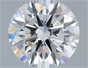 Del inventario de diamantes de laboratorio, 1.32 quilates, Redondo , Color F, claridad VVS2 y certificado IGI
