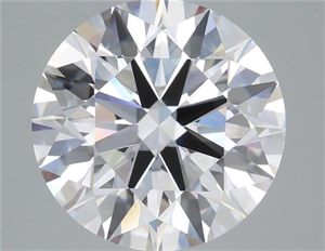 Picture of Lab Grown Diamond 5.53 Carats, Round with Ideal Cut, E Color, VVS2 Clarity and Certified by IGI