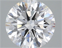 Lab Grown Diamond 2.90 Carats, Round with Ideal Cut, E Color, VS1 Clarity and Certified by IGI