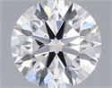 Del inventario de diamantes de laboratorio, 1.09 quilates, Redondo , Color E, claridad VVS2 y certificado IGI