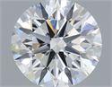 Del inventario de diamantes de laboratorio, 1.09 quilates, Redondo , Color E, claridad VVS2 y certificado IGI