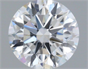 Del inventario de diamantes de laboratorio, 1.09 quilates, Redondo , Color E, claridad VVS2 y certificado IGI