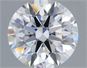 Lab Grown Diamond 1.09 Carats, Round with Ideal Cut, E Color, IF Clarity and Certified by IGI