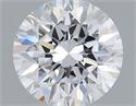 Del inventario de diamantes de laboratorio, 1.09 quilates, Redondo , Color D, claridad VS1 y certificado IGI