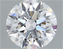 Del inventario de diamantes de laboratorio, 1.09 quilates, Redondo , Color D, claridad VS2 y certificado IGI