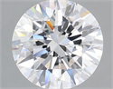 Del inventario de diamantes de laboratorio, 1.09 quilates, Redondo , Color D, claridad VVS2 y certificado IGI