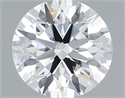 Del inventario de diamantes de laboratorio, 1.09 quilates, Redondo , Color D, claridad VVS2 y certificado IGI