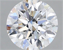 Del inventario de diamantes de laboratorio, 1.09 quilates, Redondo , Color D, claridad VVS2 y certificado IGI