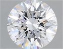 Del inventario de diamantes de laboratorio, 1.09 quilates, Redondo , Color D, claridad VVS2 y certificado IGI