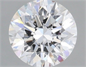 Del inventario de diamantes de laboratorio, 1.09 quilates, Redondo , Color D, claridad VVS2 y certificado IGI