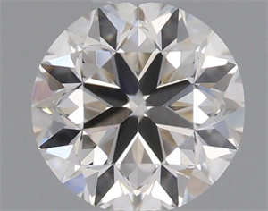 Picture of Natural Diamond 0.50 Carats, Round with Very Good Cut, L Color, VVS2 Clarity and Certified by GIA