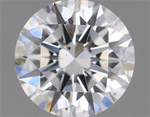 Foto Diamante Natural 0.53 quilates, Redondo , Color E, claridad SI1 y certificado GIA de