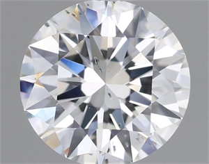 Foto Diamante Natural 0.60 quilates, Redondo , Color G, claridad SI1 y certificado GIA de