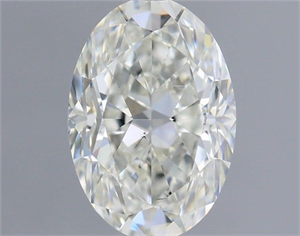 Picture of Natural Diamond 0.70 Carats, Oval with  Cut, H Color, VS2 Clarity and Certified by IGI