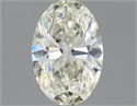 Diamante Natural 0.70 quilates, Ovalado , Color K, claridad VVS2 y certificado IGI