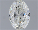 Diamante Natural 1.01 quilates, Ovalado , Color I, claridad SI1 y certificado GIA