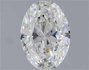 Picture of Natural Diamond 1.01 Carats, Oval with  Cut, I Color, SI1 Clarity and Certified by GIA