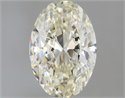 Diamante Natural 1.41 quilates, Ovalado , Color J, claridad IF y certificado IGI