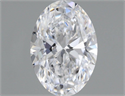 Natural Diamond 1.03 Carats, Oval with  Cut, D Color, VVS1 Clarity and Certified by GIA
