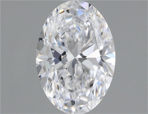 Picture of Natural Diamond 1.03 Carats, Oval with  Cut, D Color, VVS1 Clarity and Certified by GIA