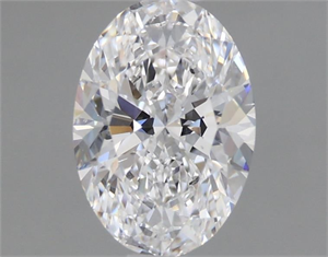 Picture of Natural Diamond 1.01 Carats, Oval with  Cut, D Color, SI1 Clarity and Certified by GIA