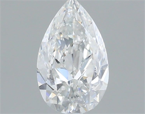 Picture of Natural Diamond 0.50 Carats, Pear with  Cut, E Color, SI1 Clarity and Certified by GIA