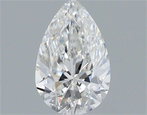 Picture of Natural Diamond 0.50 Carats, Pear with  Cut, G Color, SI1 Clarity and Certified by GIA
