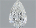 Diamante Natural 0.50 quilates, De pera , Color G, claridad I1 y certificado GIA