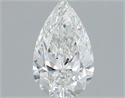 Natural Diamond 0.50 Carats, Pear with  Cut, G Color, SI1 Clarity and Certified by GIA