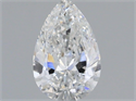 Natural Diamond 0.70 Carats, Pear with  Cut, F Color, SI1 Clarity and Certified by GIA