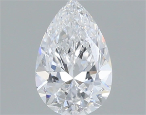 Picture of Natural Diamond 0.50 Carats, Pear with  Cut, D Color, VS1 Clarity and Certified by GIA