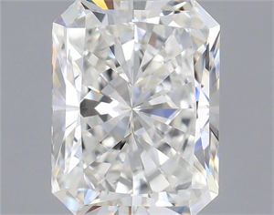 Picture of Natural Diamond 0.80 Carats, Radiant with  Cut, H Color, VS2 Clarity and Certified by GIA