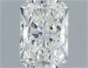 Natural Diamond 0.90 Carats, Cushion with  Cut, H Color, SI1 Clarity and Certified by GIA